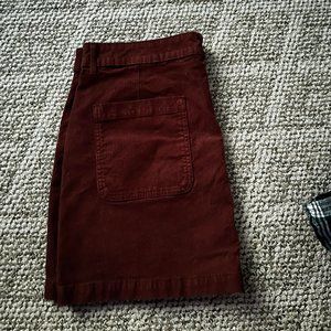 Corduroy Skirt